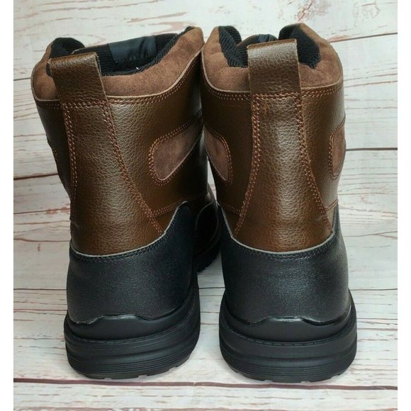 13M London Fog Style LFM005 Leather Upper Snow/Rain Resistant Boots Gift Ideas main image 11